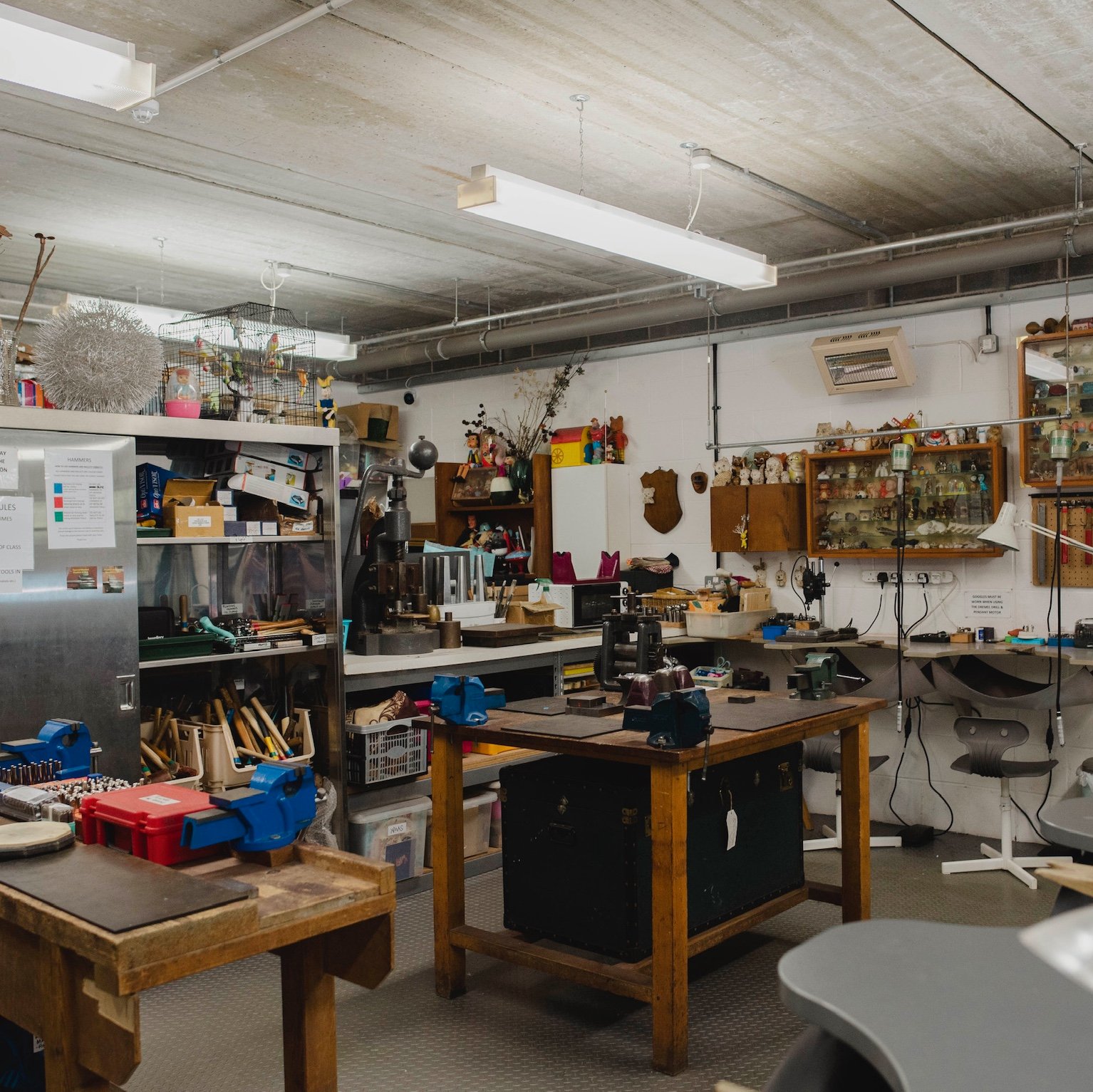View of the workshop
