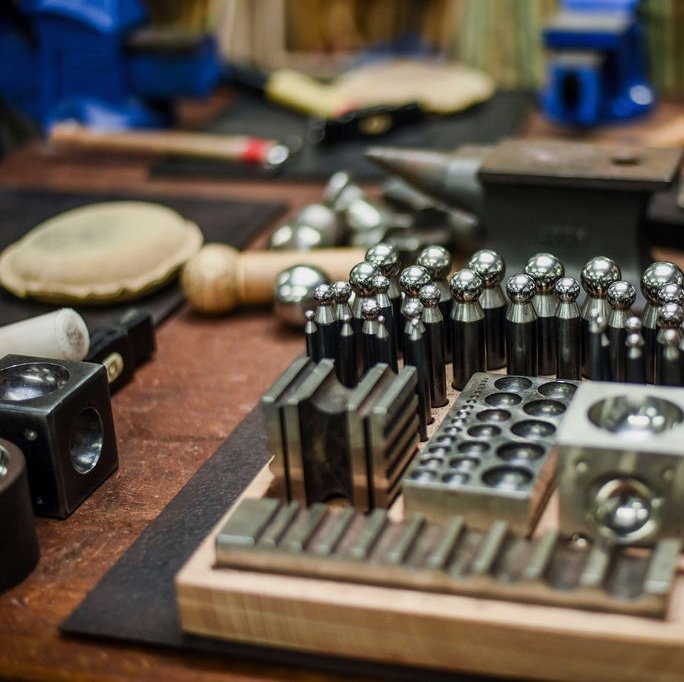 Tools on the workbench